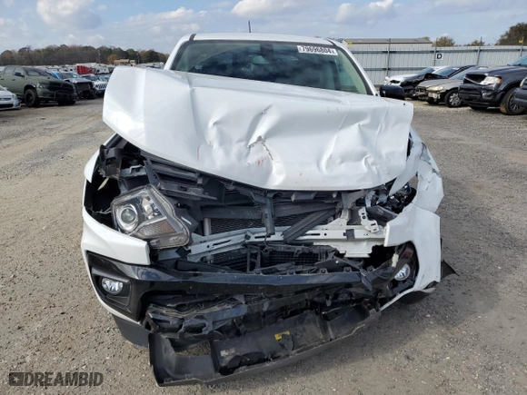 2021 Chevrolet Colorado 2WD Z71 with VIN 1GCGSDEN6M1185112, listed as a Copart auction lot 79696804 with 63,742 mi miles and Salvage Title. Bid and sale history available at carsss.com. Image 5.