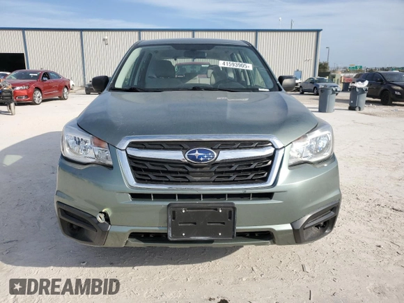 2017 Subaru Forester z VIN JF2SJAAC4HG497806, wystawiony jako Copart lot #41593905 z przebiegiem 41 519 mil mil oraz Szkoda całkowita • Salvage title. Historia ofert i sprzedaży dostępna na DreamBid. Obrazek 5.