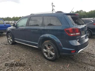 2015 Dodge Journey Crossroad with VIN 3C4PDCGB7FT677229, listed as a Copart auction lot 66125195 with 99,653 mi miles and Clean title. Bid and sale history available at DreamBid. Image 2.