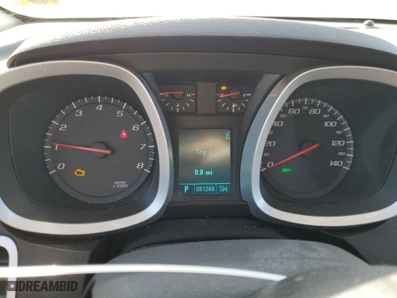 2010 Chevrolet Equinox LT w/1LT with VIN 2CNFLEEY2A6240328, listed as a Copart auction lot 42040945 with 81,248 mi miles and Clean Title. Bid and sale history available at carsss.com. Image 9.
