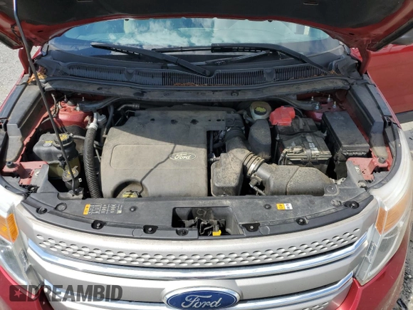 2013 Ford Explorer with VIN 1FM5K7B85DGB45989, listed as a Copart auction lot 56800695 with 187,689 mi miles and Salvage title. Bid and sale history available at DreamBid. Image 12.
