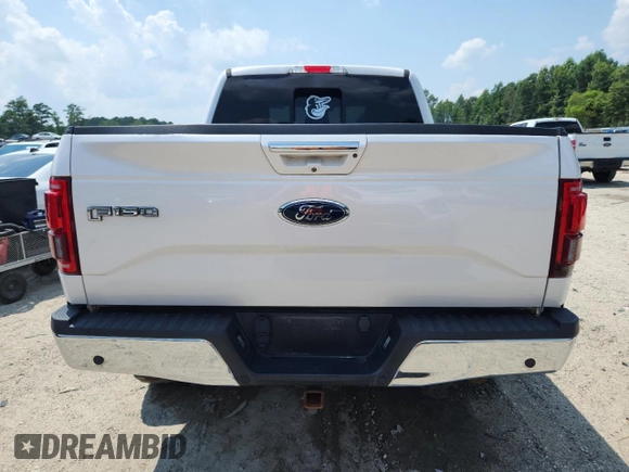 2017 Ford F-150 XL with VIN 1FTEW1EGXHKD51885, listed as a Copart auction lot 63326965 with 106,775 mi miles and Salvage title. Bid and sale history available at DreamBid. Image 6.