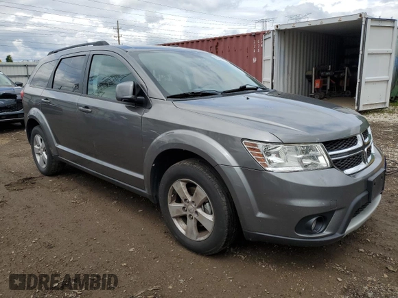 2012 Dodge Journey SXT z VIN 3C4PDCBG3CT213515, wystawiony jako Copart lot #58128845 z przebiegiem 208 152 mil mil oraz Szkoda całkowita • Salvage title. Historia ofert i sprzedaży dostępna na DreamBid. Obrazek 4.