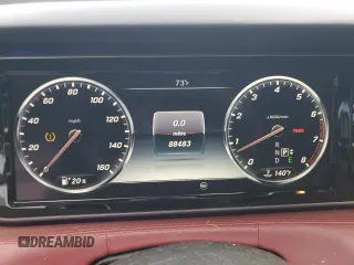 2016 Mercedes-Benz S-Class S 550 with VIN WDDXJ8FB8GA013043, listed as a Copart auction lot 79770914 with 88,483 mi miles and Salvage Title. Bid and sale history available at carsss.com. Image 9.