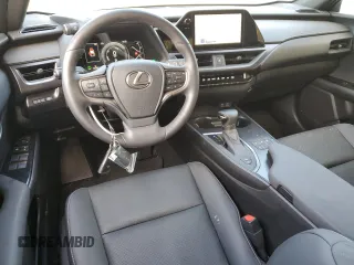 2024 Lexus UX 250h Premium with VIN JTHP9JBHXR2077083, listed as a Copart auction lot 76112004 with 22,385 mi miles and Salvage title. Bid and sale history available at DreamBid. Image 8.