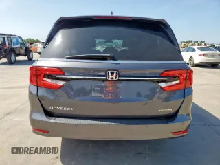 2023 Honda Odyssey Touring with VIN 5FNRL6H89PB053593, listed as a Copart auction lot 64836685 with 26,568 mi miles and Salvage title. Bid and sale history available at DreamBid. Image 6.