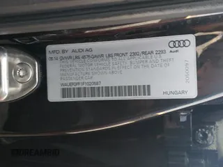 2015 Audi A3 2.0T Premium Plus with VIN WAUEFGFF1F1020587, listed as a Copart auction lot 41497753 with 70,688 mi miles. Bid and sale history available at carsss.com. Image 13.
