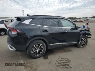 2025 Kia Sportage EX with VIN 5XYK3CDF8SG276830, listed as a Copart auction lot 53805945 with 2,019 mi miles and Salvage Title. Bid and sale history available at carsss.com. Image 3.