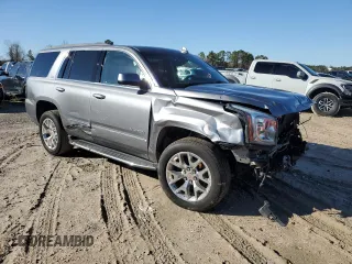 2020 GMC Yukon SLT with VIN 1GKS2BKC9LR149274, listed as a Copart auction lot 43350695 with 30,730 mi miles and Salvage Title. Bid and sale history available at carsss.com. Image 4.