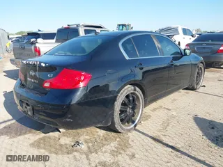 2009 Infiniti G37 Sedan Journey with VIN JNKCV61E79M301137, listed as a IAAI auction lot 41862961 with 193,627 mi miles. Bid and sale history available at carsss.com. Image 4.