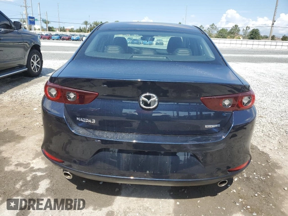 2024 Mazda 3 S Select Sport with VIN 3MZBPABM4RM420488, listed as a Copart auction lot 55790045 with 12,880 mi miles and Salvage Title. Bid and sale history available at DreamBid. Image 6.