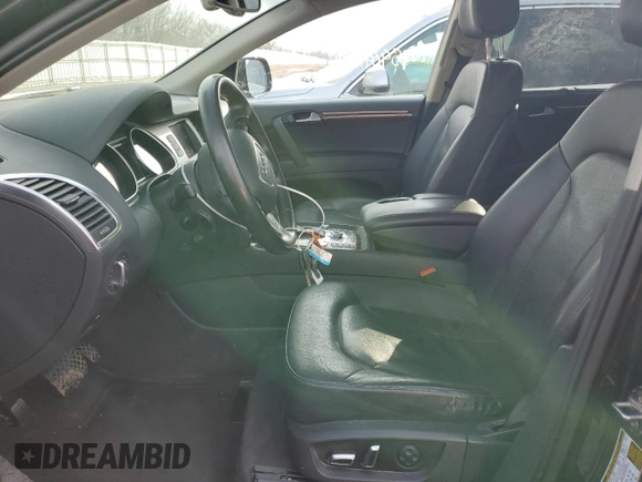 2012 Audi Q7 S line with VIN WA1DGAFE1CD009562, listed as a Copart auction lot 45904125 with 124,378 mi miles and Salvage title. Bid and sale history available at DreamBid. Image 7.