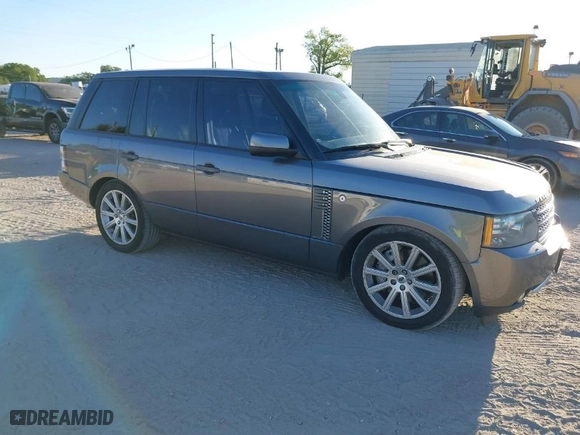 2010 Land Rover Range Rover SC with VIN SALMF1E43AA327739, listed as a IAAI auction lot 41846107 with 136,920 mi miles. Bid and sale history available at carsss.com. Image 1.