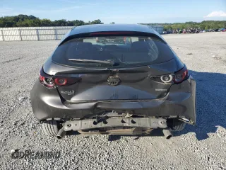 2019 Mazda 3 with VIN JM1BPBJM0K1134358, listed as a Copart auction lot 72412974 with 53,707 mi miles and Salvage title. Bid and sale history available at DreamBid. Image 6.