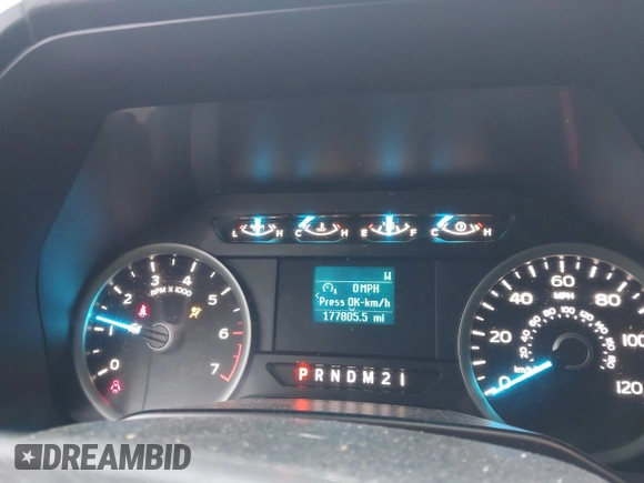 2016 Ford F-150 XLT with VIN 1FTEW1EP4GKD45398, listed as a IAAI auction lot 41478693 with 177,805 mi miles. Bid and sale history available at carsss.com. Image 7.