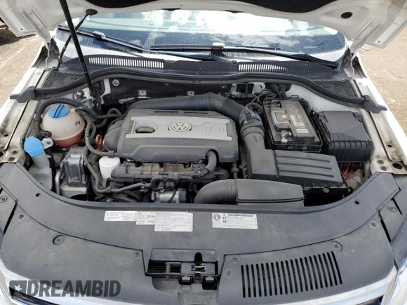 2013 Volkswagen CC Sport with VIN WVWBN7AN8DE509193, listed as a Copart auction lot 65256984 with 62,211 mi miles and Salvage Title. Bid and sale history available at carsss.com. Image 11.