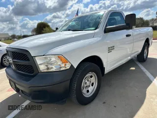 2020 Ram 1500 Tradesman with VIN 3C6JR6DG8LG263736, listed as a Copart auction lot 81547714 with 81,221 mi miles and Clean title. Bid and sale history available at DreamBid. Image 2.