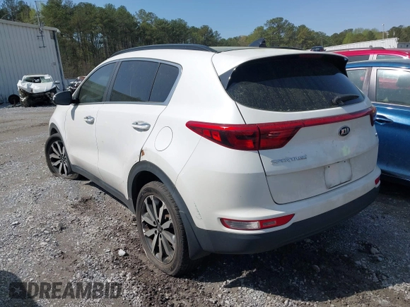 2018 Kia Sportage EX with VIN KNDPNCACXJ7321157, listed as a IAAI auction lot 41918274 with 157,813 mi miles and . Bid and sale history available at carsss.com. Image 3.