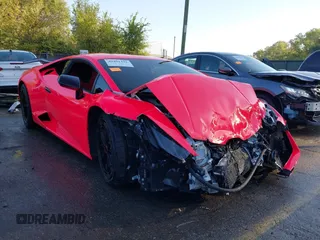 2017 Lamborghini Huracan z VIN ZHWUC2ZF9HLA07464, wystawiony jako IAAI lot #40491332 z przebiegiem 15 069 mil mil oraz . Historia ofert i sprzedaży dostępna na DreamBid. Obrazek 1.