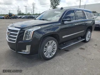 2018 Cadillac Escalade Platinum with VIN 1GYS4DKJ0JR290810, listed as a Copart auction lot 60144494 with 84,460 mi miles and Non Repairable. Bid and sale history available at carsss.com. Image 1.