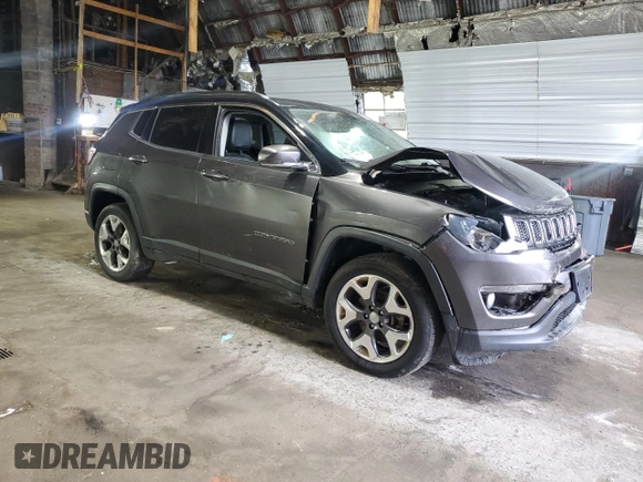 2019 Jeep Compass Limited z VIN 3C4NJDCB1KT594322, wystawiony jako Copart lot #60904585 z przebiegiem 65 432 mil mil oraz Szkoda całkowita • Salvage title. Historia ofert i sprzedaży dostępna na DreamBid. Obrazek 4.