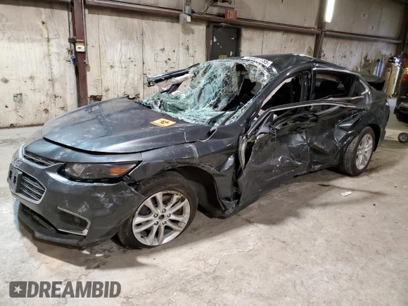 2017 Chevrolet Malibu LT with VIN 1G1ZE5ST6HF262720, listed as a Copart auction lot 46407155 with Not Provided miles and Salvage Title. Bid and sale history available at DreamBid. Image 1.