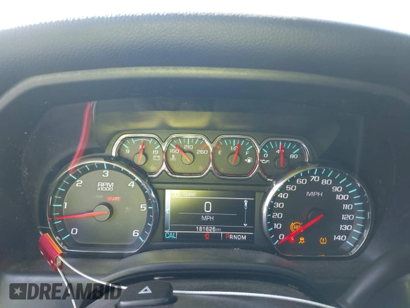 2016 Chevrolet Silverado 1500 LT with VIN 1GCVKREC4GZ106299, listed as a IAAI auction lot 41984118 with 181,626 mi miles and . Bid and sale history available at DreamBid. Image 7.