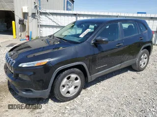 2015 Jeep Cherokee Sport with VIN 1C4PJLAB0FW547059, listed as a Copart auction lot 52630745 with 215,429 mi miles and Clean Title. Bid and sale history available at carsss.com. Image 1.
