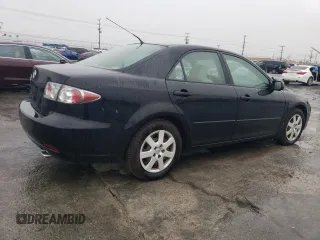 2006 Mazda 6 i with VIN 1YVFP80C465M00681, listed as a Copart auction lot 48023945 with 157,555 mi miles and Salvage Title. Bid and sale history available at carsss.com. Image 3.