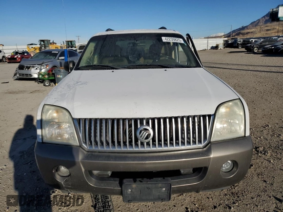 2002 Mercury Mountaineer z VIN 4M2ZU86E02UJ26443, wystawiony jako Copart lot #42239825 z przebiegiem Nie podano mil oraz Szkoda całkowita • Salvage title. Historia ofert i sprzedaży dostępna na DreamBid. Obrazek 5.