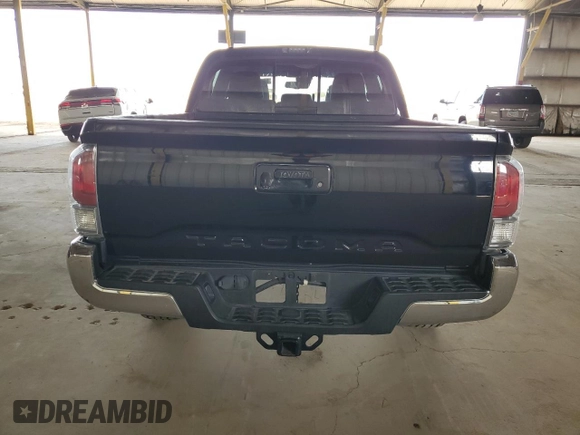 2022 Toyota Tacoma SR with VIN 3TMCZ5AN0NM475548, listed as a Copart auction lot 59152015 with 56,020 mi miles and Salvage title. Bid and sale history available at DreamBid. Image 6.