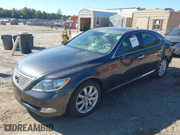2009 Lexus LS 460 with VIN JTHCL46FX95002294, listed as a IAAI auction lot 40638639 with 227,657 mi miles and . Bid and sale history available at DreamBid. Image 17.