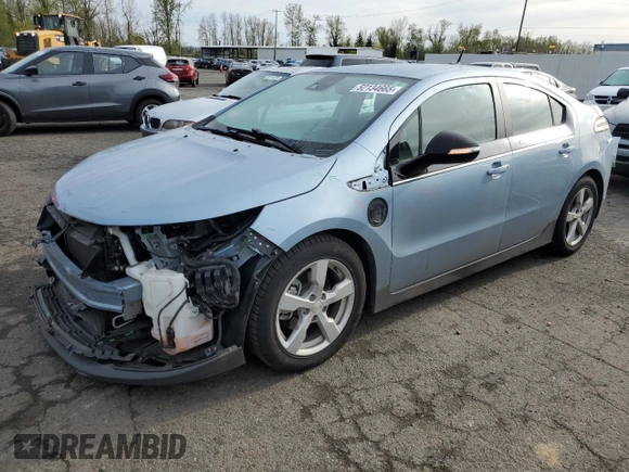 2014 Chevrolet Volt with VIN 1G1RF6E42EU173628, listed as a Copart auction lot 52134665 with 68,145 mi miles and Salvage Title. Bid and sale history available at DreamBid. Image 1.