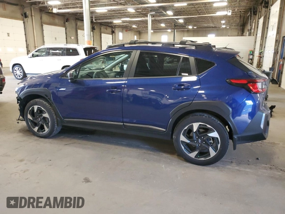 2024 Subaru Crosstrek Limited с VIN 4S4GUHL68R3761349, выставлен на аукционе Copart как лот 58332875 с пробегом 25 721 миль миль и Списание • Salvage title. История ставок и продаж доступна на DreamBid. Изображение 2.
