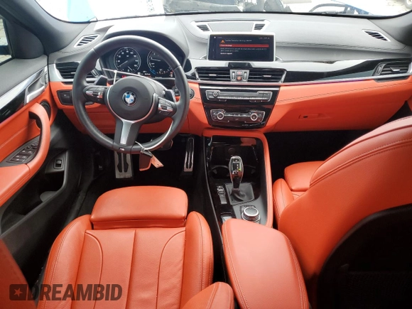 2023 BMW X2 sDrive28i with VIN WBXYH9C08P5V32303, listed as a Copart auction lot 64951994 with 22,462 mi miles and Salvage Title. Bid and sale history available at carsss.com. Image 8.