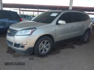 2016 Chevrolet Traverse LT with VIN 1GNKRGKD0GJ258697, listed as a IAAI auction lot 42680730 with 87,942 mi miles and . Bid and sale history available at DreamBid. Image 2.
