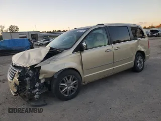 2010 Chrysler Town & Country Limited with VIN 2A4RR7DX6AR321829, listed as a Copart auction lot 80557144 with 147,409 mi miles and Salvage Title. Bid and sale history available at carsss.com. Image 1.