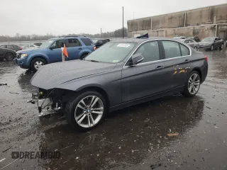 2017 BMW 3 Series 330i xDrive with VIN WBA8D9G57HNU58417, listed as a Copart auction lot 44101505 with 92,841 mi miles and Salvage Title. Bid and sale history available at carsss.com. Image 1.
