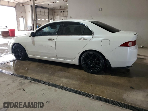 2004 Acura TSX z VIN JH4CL96894C011250, wystawiony jako Copart lot #59692385 z przebiegiem 163 507 mil mil oraz Szkoda całkowita • Salvage title. Historia ofert i sprzedaży dostępna na DreamBid. Obrazek 2.