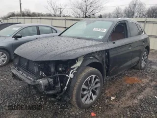 2021 Audi Q5 Prestige with VIN WA1CAAFY5M2082115, listed as a Copart auction lot 51247845 with 34,080 mi miles and Salvage Title. Bid and sale history available at carsss.com. Image 1.