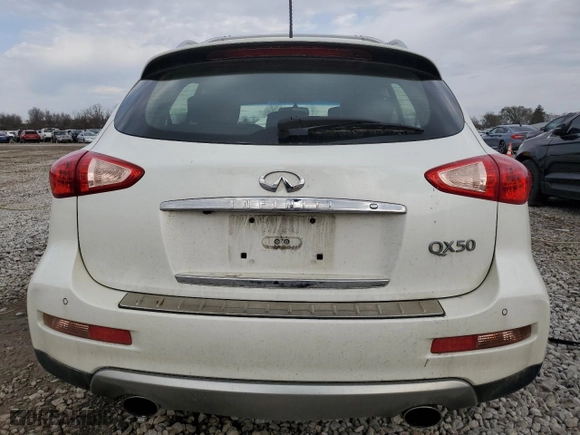 2017 Infiniti QX50 with VIN JN1BJ0RR6HM409098, listed as a Copart auction lot 50544885 with 202,865 mi miles and Salvage Title. Bid and sale history available at carsss.com. Image 6.