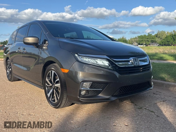 2020 Honda Odyssey Elite with VIN 5FNRL6H99LB004073, listed as a Copart auction lot 54796285 with 167,110 mi miles and Clean Title. Bid and sale history available at DreamBid. Image 1.