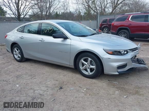 2017 Chevrolet Malibu LS with VIN 1G1ZB5ST6HF185002, listed as a IAAI auction lot 42133645 with 65,353 mi miles and . Bid and sale history available at DreamBid. Image 1.