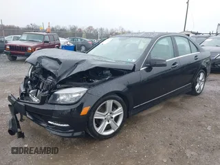 2011 Mercedes-Benz C-Class C 300 Sport with VIN WDDGF8BBXBR160983, listed as a IAAI auction lot 41996335 with 63,846 mi miles. Bid and sale history available at carsss.com. Image 17.