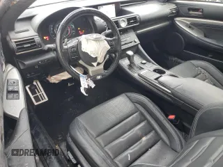 2017 Lexus RC with VIN JTHSM5BC0H5003592, listed as a Copart auction lot 44818705 with 51,871 mi miles and Salvage Title. Bid and sale history available at carsss.com. Image 8.