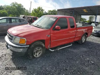 1998 Ford F-150 with VIN 1FTZX17W8WNC34501, listed as a Copart auction lot 54675995 with 124,628 mi miles and Salvage title. Bid and sale history available at DreamBid. Image 1.