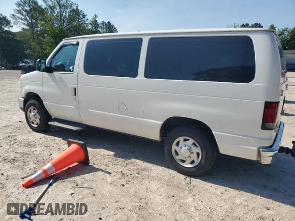 2011 Ford Econoline Passenger XL with VIN 1FMNE1BW7BDA66938, listed as a Copart auction lot 57867955 with 215,431 mi miles and Clean title. Bid and sale history available at DreamBid. Image 2.