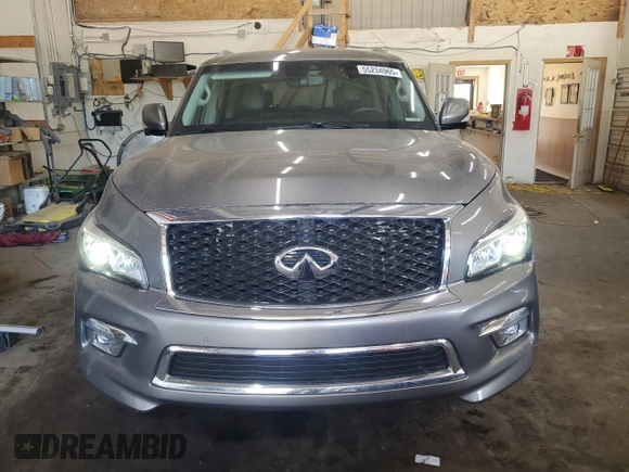 2017 Infiniti QX80 z VIN JN8AZ2NF3H9679311, wystawiony jako Copart lot #55234965 z przebiegiem 58 229 mil mil oraz Nie do naprawy • Non repairable. Historia ofert i sprzedaży dostępna na DreamBid. Obrazek 5.