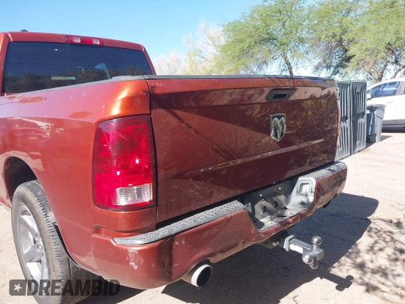 2013 Ram 1500 Express with VIN 1C6RR6FT2DS563098, listed as a IAAI auction lot 42520411 with 147,020 mi miles and . Bid and sale history available at DreamBid. Image 16.