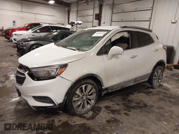 2019 Buick Encore Preferred with VIN KL4CJASBXKB762851, listed as a IAAI auction lot 41608945 with 39,719 mi miles. Bid and sale history available at carsss.com. Image 2.